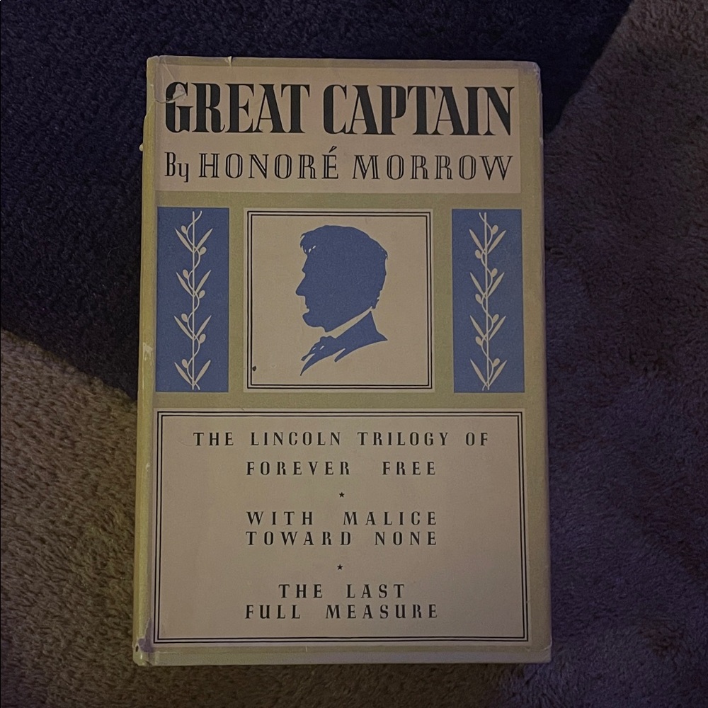 Great Captain by Honoré Morrow Book